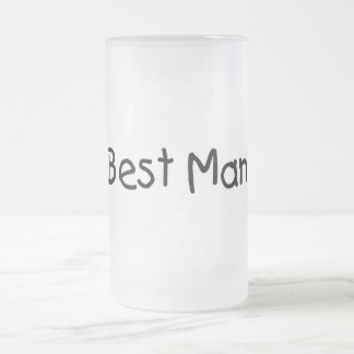 Bäst man (Blk) Frostat Ölglas