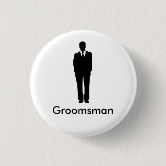 Bäst man eller Groomsman Knapp