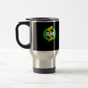 Bäst manlogotypmugg, beställnings- bäst mangåv resemugg