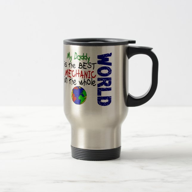 Bäst mekaniker i värld 2 (pappan) resemugg (Höger)