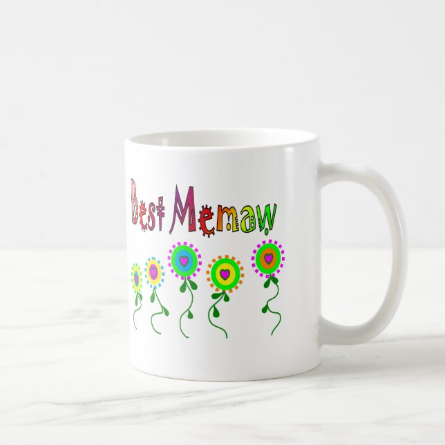 Bäst Memaw gåvor Kaffemugg (Höger)