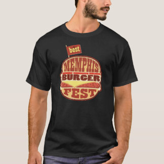 Bäst Memphis hamburgareFest Tee