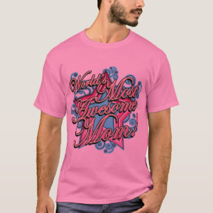 Bäst mest enorm mamma för världar tee shirt