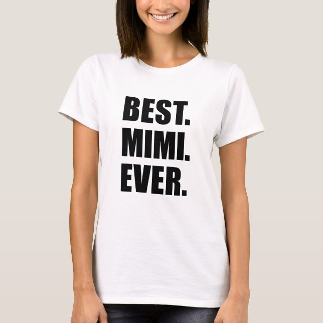 Bäst Mimi någonsin T-shirt (Framsida)