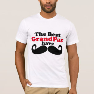 Bäst morfäder har mustaschT-tröja T-shirt