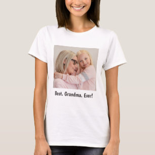 Bäst. Mormor. Aldrig! Family Photo T-Shirt