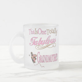 Bäst mormor någonsin frostad glasmugg