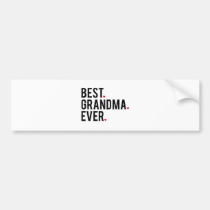 bäst mormor någonsin, ordkonst, textdesign bildekal