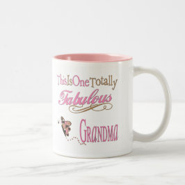 Bäst mormor någonsin Två-Tonad mugg