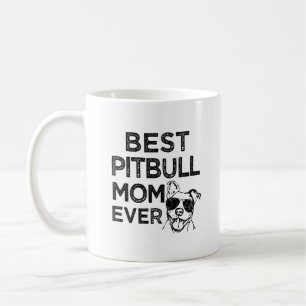 Bäst mugg för kaffe för Pitbull mamma någonsin