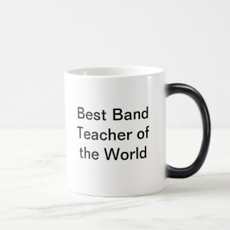 Bäst musikbandlärare av världen magisk mugg