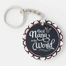 Bäst Nana i världen Keychain