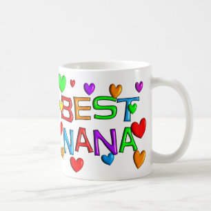 Bäst Nana T-tröja & gåvor Kaffemugg