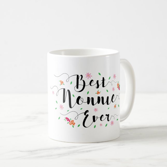 Bäst Nonnie någonsin mugg (Framsida höger)