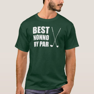 Bäst Nonno vid italiensk morfarGolf för Par T Shirt
