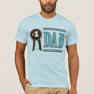 Bäst/numrera en pappafars dagT-tröja T-shirt