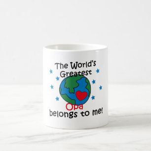 Bäst Opa hör hemma till mig Kaffemugg