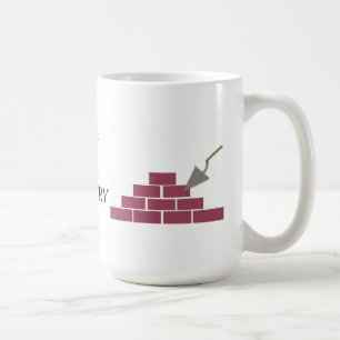 Bäst på murverk och tegelläggning kaffemugg