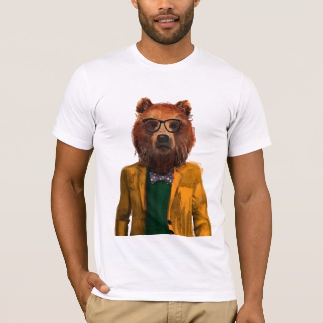 Bäst påkläddbjörn t shirt (Framsida)
