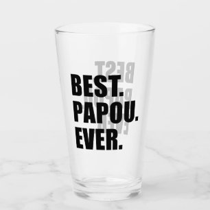 Bäst Papou någonsin grekisk farfar Glaskopp