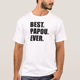 Bäst Papou någonsin Tee Shirt