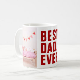Bäst. Pappa. Aldrig. Alla hjärtans dag 2 Foto Kaffemugg