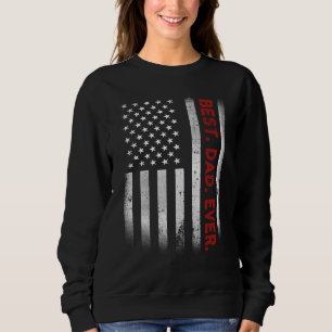 Bäst. Pappa. Aldrig. American Flagga Fars dag Gift T Shirt