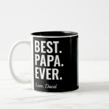 Bäst. Pappa. Aldrig. Fars dag-fototvåtonsladdning