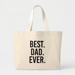 Bäst. Pappa. Ever. Jumbo Tygkasse