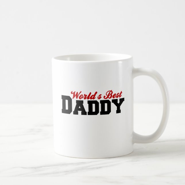 Bäst pappa för världar kaffemugg (Höger)