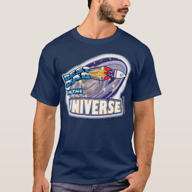 Bäst pappa i universum t shirt (Framsida)