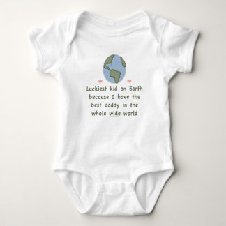 Bäst pappa i världsbabybodysuiten t-shirt