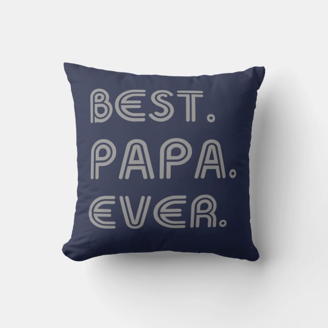 BÄST PAPPA NÅGONSIN KUDDE (Framsida)