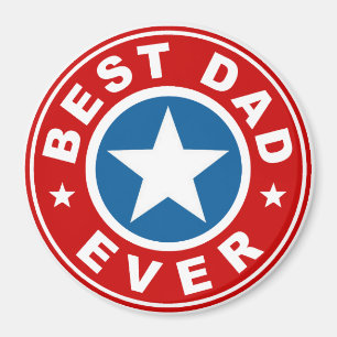 Bäst pappa någonsin magnet