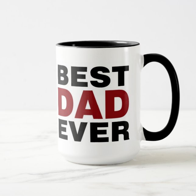 BÄST PAPPA NÅGONSIN MUGG (Höger)
