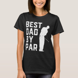 bäst pappa vid pargolf t shirt