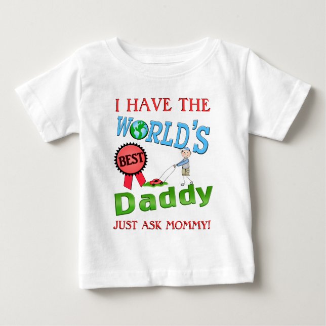 Bäst pappafars dag t-shirt (Framsida)