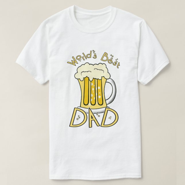 Bäst pappaöl tee shirt (Design framsida)
