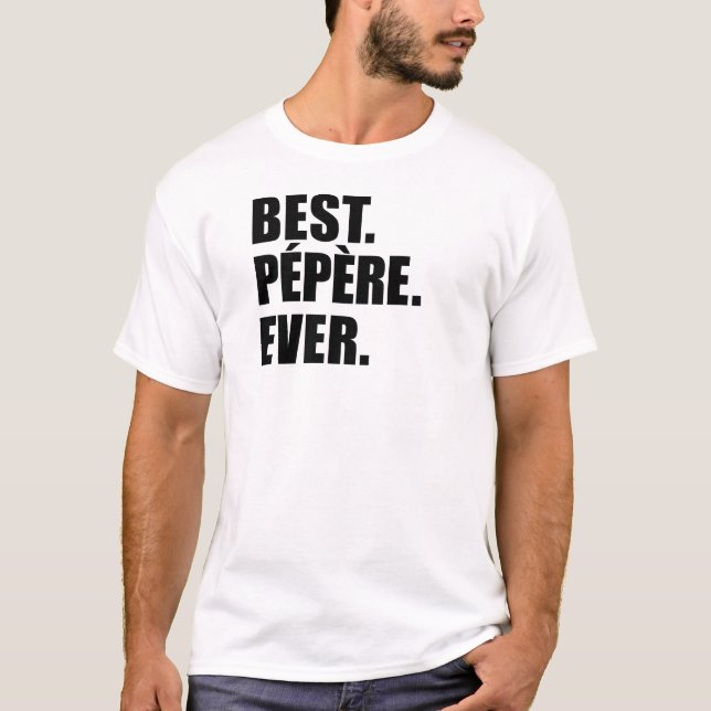 Bäst Pepere någonsin Tröja (Framsida)