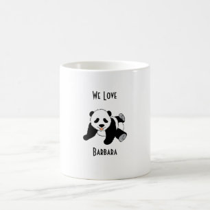 Bäst perfekt för Pandabjörngåva för galen Kaffemugg