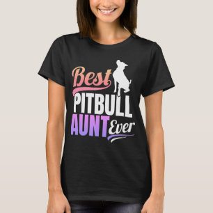 Bäst Pitbull moster någonsin T Shirt