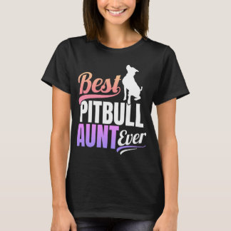 Bäst Pitbull moster någonsin T Shirt