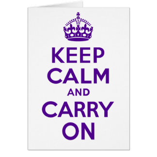 Bäst pris autentisk behållalugn och bär på lilor hälsningskort