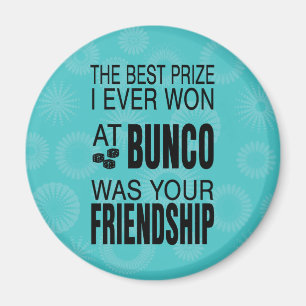 Bäst pris för Bunco tärningvänskap Magnet