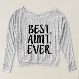 Bäst roligt auntieordstäv för moster någonsin tröja