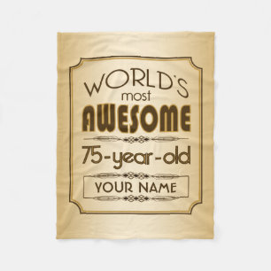 Bäst sagolikt för guld- värld för fleecefilt