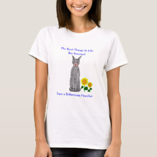 Bäst saker för DobermanPinscher i livT-tröja T Shirt