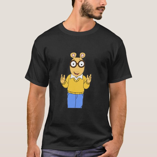 BÄST SÄLJANDE - Arthur Tecknad Merchandise Essenti T Shirt (Framsida)
