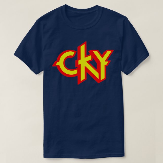 BÄST SÄLJANDE CKY Skateboarding Merchandise 7 T Shirt (Design framsida)