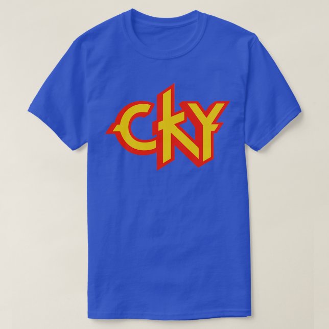 BÄST SÄLJANDE CKY Skateboarding Merchandise T Shirt (Design framsida)